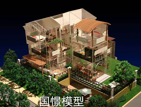 会宁县建筑模型