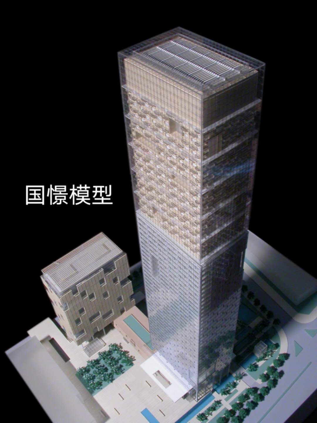 会宁县建筑模型